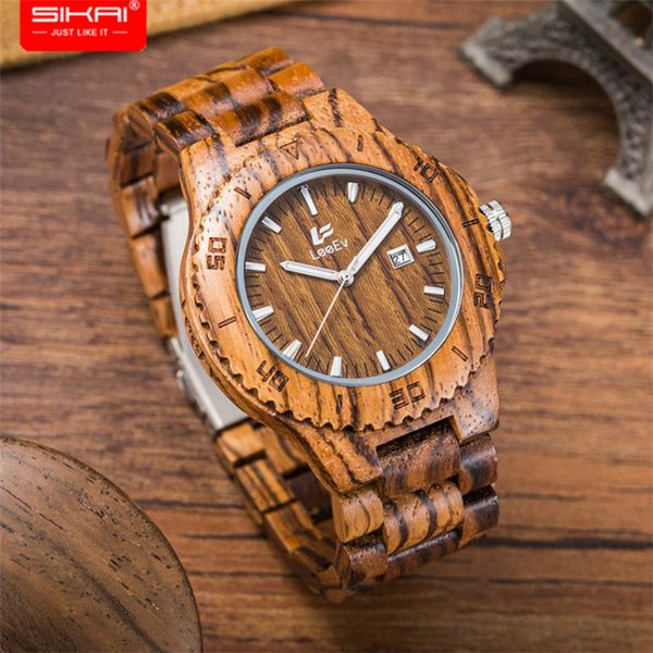 christmas gift wooden mens watch the most sold men's wrist watch wooden band natural pure wood case, Slivery;brown
christmas gift wooden mens watch the most sold men's wrist watch wooden band natural pure wood case, Slivery;brown