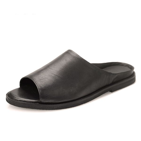 men leather slippers mens sandals genuine leather leisure summer slippers open toe fashion trend sandals men flip flop slipperes, Blue;gray
men leather slippers mens sandals genuine leather leisure summer slippers open toe fashion trend sandals men flip flop slipperes, Blue;gray