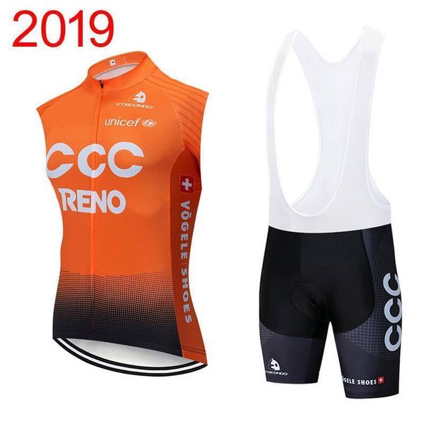 2020 ccc team cycling sleeveless jersey vest bib short ssets quick -dry bicycle men sportwear wear resistant comfortable u31515, Black;red
2020 ccc team cycling sleeveless jersey vest bib short ssets quick -dry bicycle men sportwear wear resistant comfortable u31515, Black;red