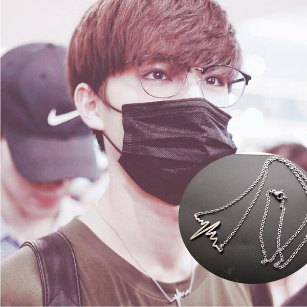 fashion jewlery wayv xiaojun same bracelet for women accessories wayv heartbeat necklace pendant jewelry accessories gift, Silver
fashion jewlery wayv xiaojun same bracelet for women accessories wayv heartbeat necklace pendant jewelry accessories gift, Silver