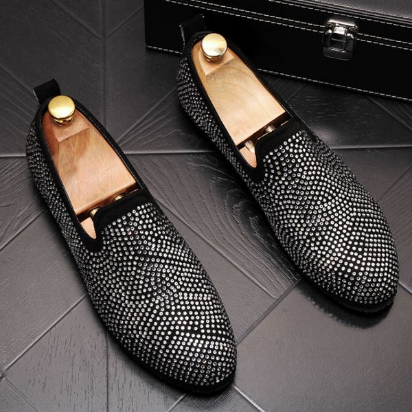 men casual wedding banquet dress soft leather summer shoes slip on driving shoe comfortable loafer personality sneakers zaaptos, Black
men casual wedding banquet dress soft leather summer shoes slip on driving shoe comfortable loafer personality sneakers zaaptos, Black