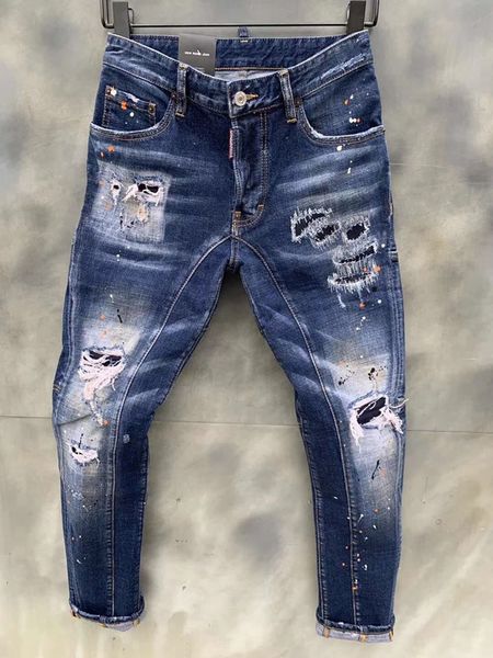 designer mens distressed ripped biker jeans size 29~42 slim fit motorcycle biker denim for men brand designer good quality brand trousers, Blue
designer mens distressed ripped biker jeans size 29~42 slim fit motorcycle biker denim for men brand designer good quality brand trousers, Blue