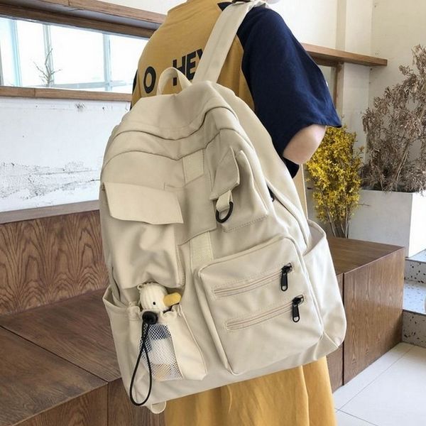 nylon women backpack teenage girls school bags green soft multi-pocket design campus student book bags for school teen y200706
nylon women backpack teenage girls school bags green soft multi-pocket design campus student book bags for school teen y200706