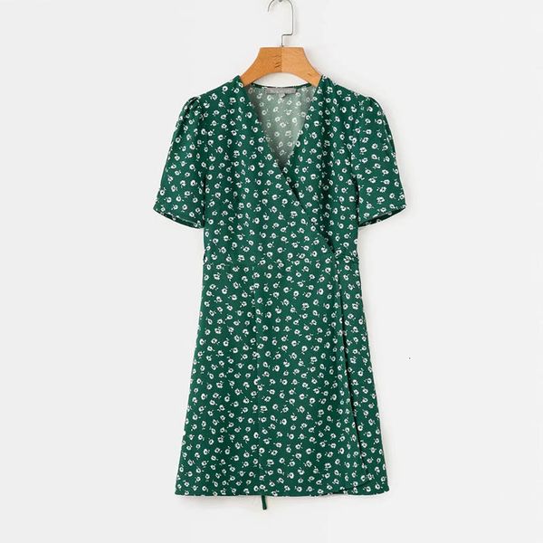 women designer dresses women clothing print green vintage beach 2019 short sleeve wrap dress women holiday sash slim boho vestido 949, Black;gray
women designer dresses women clothing print green vintage beach 2019 short sleeve wrap dress women holiday sash slim boho vestido 949, Black;gray