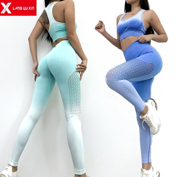 2020 new yoga set female thin motion bra high waist tight fitness pants two-piece sleeveless legging suit gym sport clothes
2020 new yoga set female thin motion bra high waist tight fitness pants two-piece sleeveless legging suit gym sport clothes