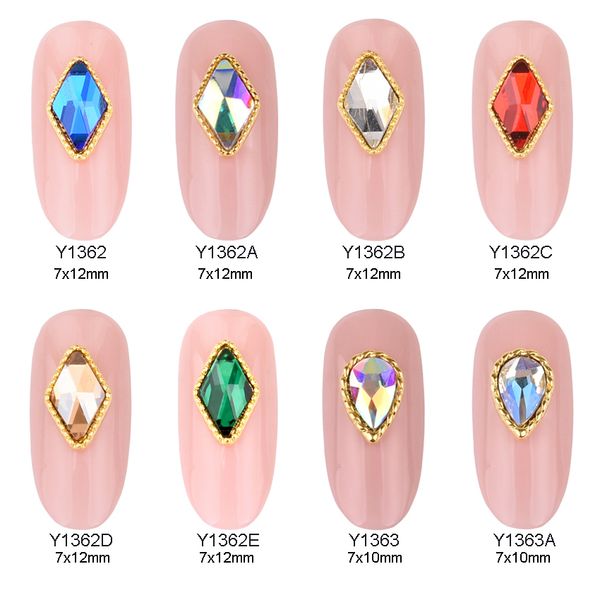 10pcs gold nail decoration crystals rhombus pear shape rhinestones strass nail art stone jewelry for design supplies y1362, Silver;gold
10pcs gold nail decoration crystals rhombus pear shape rhinestones strass nail art stone jewelry for design supplies y1362, Silver;gold