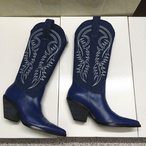 botas mujer embroidery boots women leather bota feminina high heels shoes women knee-high botines mujer 2019 zapatos de, Black
botas mujer embroidery boots women leather bota feminina high heels shoes women knee-high botines mujer 2019 zapatos de, Black
