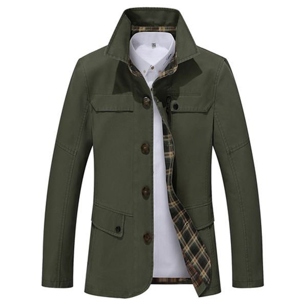 port&lotus brand new mens casual jacket stand collar autumn fashion fat slim washed cotton long jacket coat men outwear, Tan;black
port&lotus brand new mens casual jacket stand collar autumn fashion fat slim washed cotton long jacket coat men outwear, Tan;black