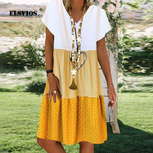 party dresses vintage v-neck striped dots print dress women spring summer short sleeve elegant plus size patchwork casual, White;black
party dresses vintage v-neck striped dots print dress women spring summer short sleeve elegant plus size patchwork casual, White;black