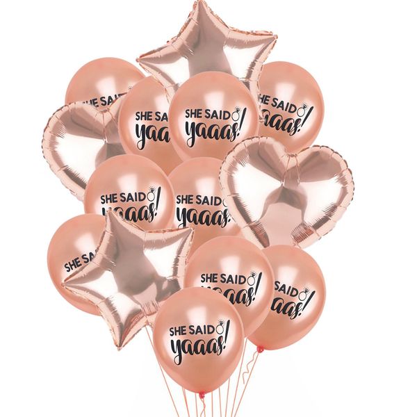 14pcs bride party alphabet letter balloons rose gold confetti baloons bachelorette party decorations hen party supplies
14pcs bride party alphabet letter balloons rose gold confetti baloons bachelorette party decorations hen party supplies
