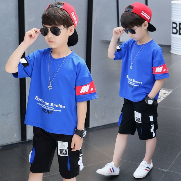 2020 boys fashion set (pant) summer suit new children's boys summer children's short-sleeved two-piece, White
2020 boys fashion set (pant) summer suit new children's boys summer children's short-sleeved two-piece, White