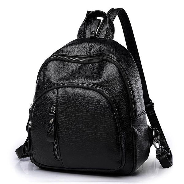 ougger pu backpack female school bags for teenage girls zipper black england style multifunction travel backpacks leather bag
ougger pu backpack female school bags for teenage girls zipper black england style multifunction travel backpacks leather bag
