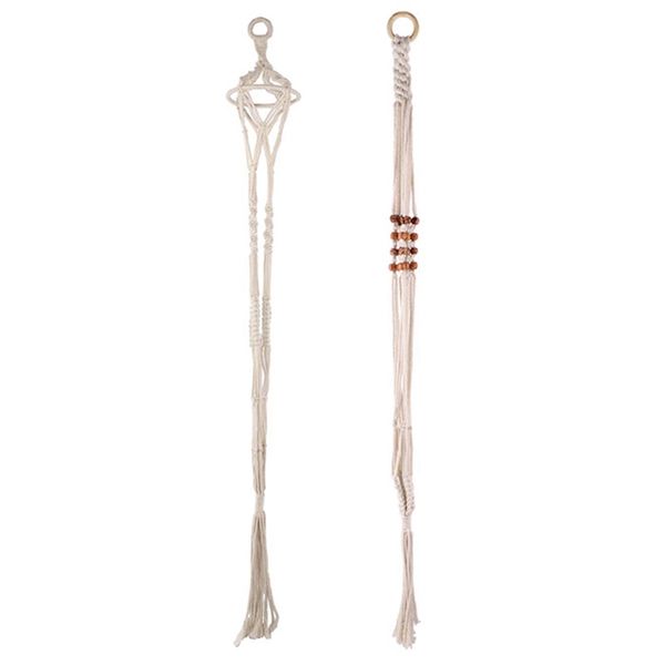 macrame plant hangers set of 2 indoor wall hanging planter basket flower pot holder boho home decor
macrame plant hangers set of 2 indoor wall hanging planter basket flower pot holder boho home decor