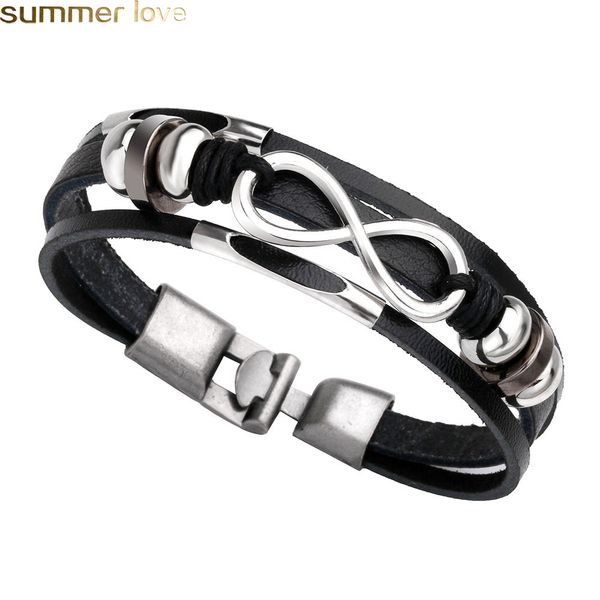 vintage handmade leather bracelet 8 bracelets for women multi layer wrap leather bracelets armband jewelry, Golden;silver
vintage handmade leather bracelet 8 bracelets for women multi layer wrap leather bracelets armband jewelry, Golden;silver