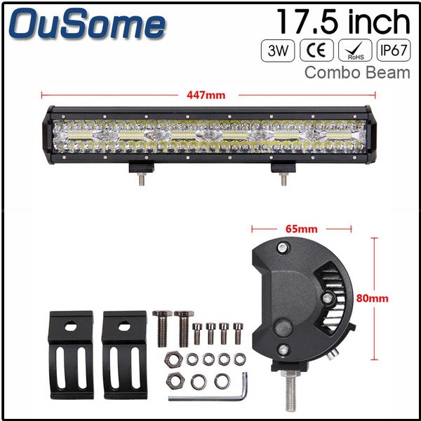 17.5 inch 7d straight led light bar 360w with led chips triple rows work light bar offroad combo beam for
17.5 inch 7d straight led light bar 360w with led chips triple rows work light bar offroad combo beam for