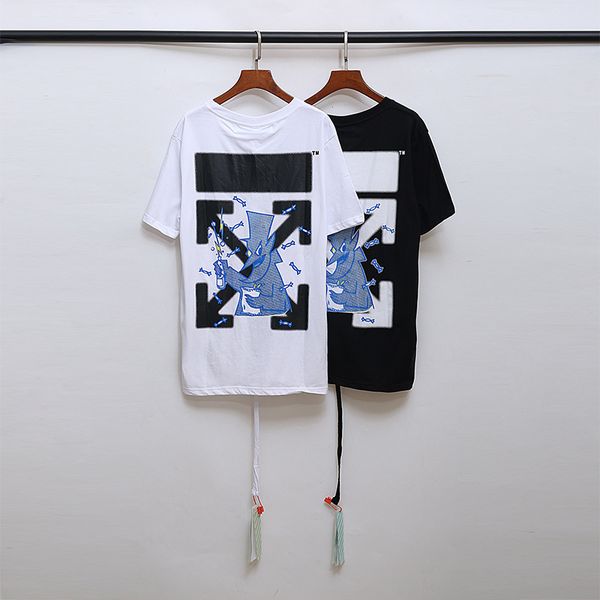 europe and america popular brand figure arrowhead with numbers lettered crew neck summer couples short sleeve t-shirt men and, White
europe and america popular brand figure arrowhead with numbers lettered crew neck summer couples short sleeve t-shirt men and, White