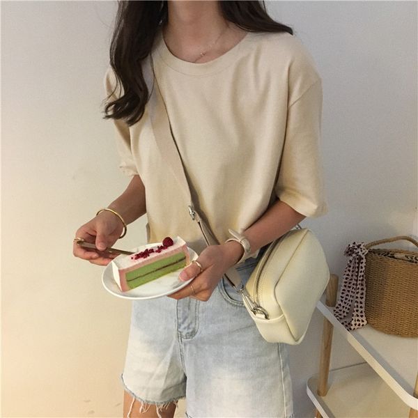shirt 15 solid color basic t-shirt women casual o-neck harajuku summer korean hipster white t shirt s-xl dropship apricot
shirt 15 solid color basic t-shirt women casual o-neck harajuku summer korean hipster white t shirt s-xl dropship apricot