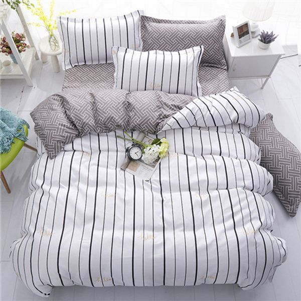 bedding bed comforters sets king size bedding set europe and america four pieces fashion simple style bedding sets 200*230cm