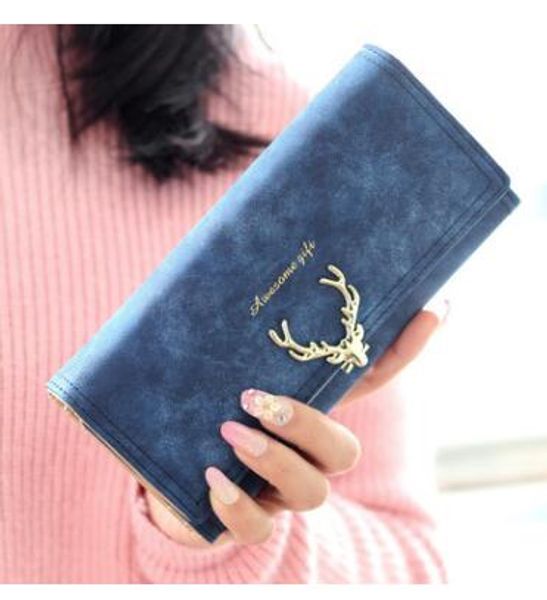 30pcs/lot fedex fast korean style woman casual faux suede long wallet female deer hasp long purple lady fashion pu deer wallet, Red;black
30pcs/lot fedex fast korean style woman casual faux suede long wallet female deer hasp long purple lady fashion pu deer wallet, Red;black