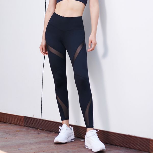 women running fitness yoga tight stretch pantsoutdoor sports mesh athletic pants elastic tights high waist quick dry sport pants, Black;blue
women running fitness yoga tight stretch pantsoutdoor sports mesh athletic pants elastic tights high waist quick dry sport pants, Black;blue