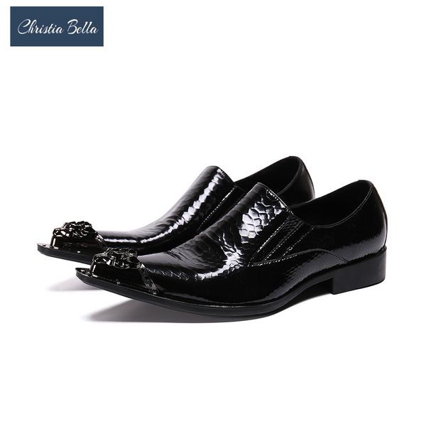 italian business office dress shoes men metal pointed toe genuine leather formal shoes male wedding black leather big size
italian business office dress shoes men metal pointed toe genuine leather formal shoes male wedding black leather big size