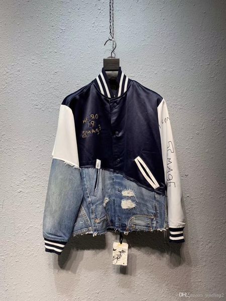 2019 fall new mens designer stitching embroidery jacket chinese size jackets ~ new fashion designer good quality jackets for men
2019 fall new mens designer stitching embroidery jacket chinese size jackets ~ new fashion designer good quality jackets for men