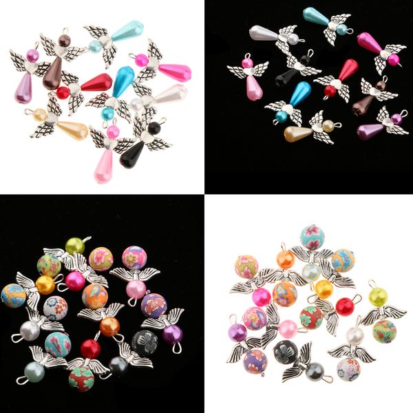 40 pieces mixed angel wings drop/heart pendants charms beads antique silver wings for necklace bracelet jewelry making crafts
40 pieces mixed angel wings drop/heart pendants charms beads antique silver wings for necklace bracelet jewelry making crafts