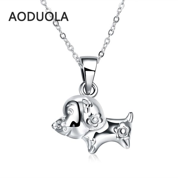 silver plated chinese zodiac necklace with cute animal flower dog pendant long fine necklaces for women party jewelry gift
silver plated chinese zodiac necklace with cute animal flower dog pendant long fine necklaces for women party jewelry gift