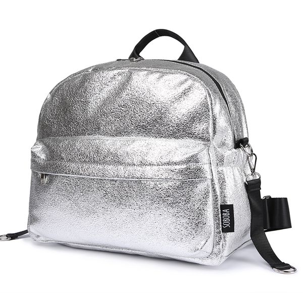 Soboba Textured Silver Travelling Diaper Bag Fashionable Large Capacity Nappy Bags Stylish Maternity Baby Stroller Bags/Backpack
Soboba Textured Silver Travelling Diaper Bag Fashionable Large Capacity Nappy Bags Stylish Maternity Baby Stroller Bags/Backpack