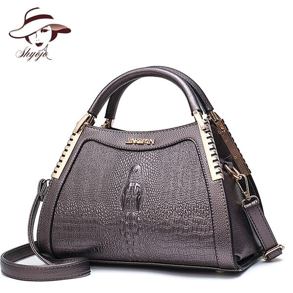 fashion women messenger bags alligator leather handbags crocodile head crossbody bag ladies party handbag shell shoulder tote
fashion women messenger bags alligator leather handbags crocodile head crossbody bag ladies party handbag shell shoulder tote