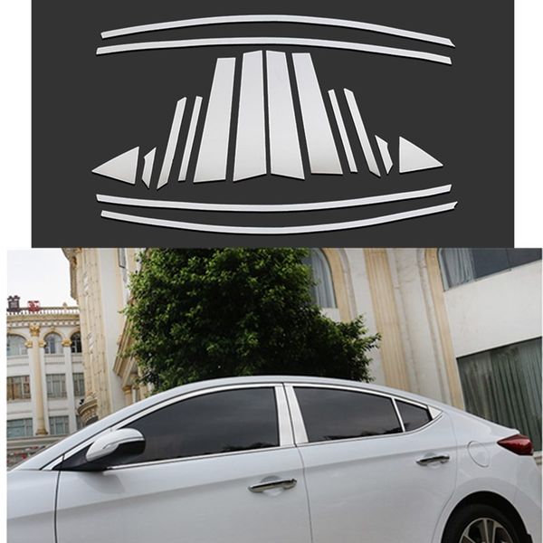 16/20pcs/set for elantra 2010 - 2016 2017 stainless steel window frame trims covers car accessories modification styling
16/20pcs/set for elantra 2010 - 2016 2017 stainless steel window frame trims covers car accessories modification styling