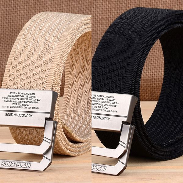 double ring buckle nylon canvas outdoor sports tactical outdoor sports belt men's woven canvas nylon belt, Black;brown
double ring buckle nylon canvas outdoor sports tactical outdoor sports belt men's woven canvas nylon belt, Black;brown