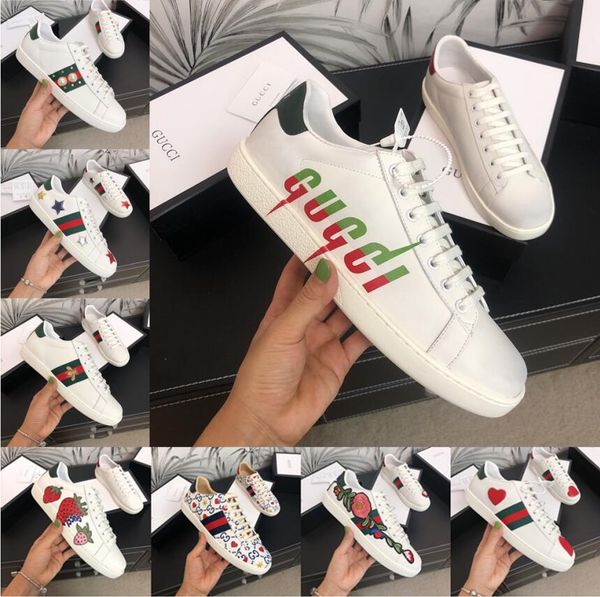 g trainers sneaker classic fashion designer women men leather ace g bee snake tiger embroidery white running sport casual shoes, Black
g trainers sneaker classic fashion designer women men leather ace g bee snake tiger embroidery white running sport casual shoes, Black