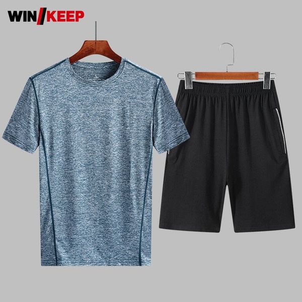 plus size 8xl mens summer shorts running set breathable fitness training 2pcs sets leisure sport suit outdoor jogging tracksuit, Black;blue
plus size 8xl mens summer shorts running set breathable fitness training 2pcs sets leisure sport suit outdoor jogging tracksuit, Black;blue
