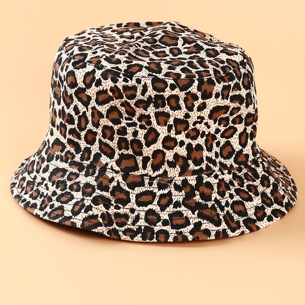 women bucket hat fashion leopard print fisherman hat outdoor travel sun cap hats for men and lady fishing hats feminina, Blue;gray
women bucket hat fashion leopard print fisherman hat outdoor travel sun cap hats for men and lady fishing hats feminina, Blue;gray