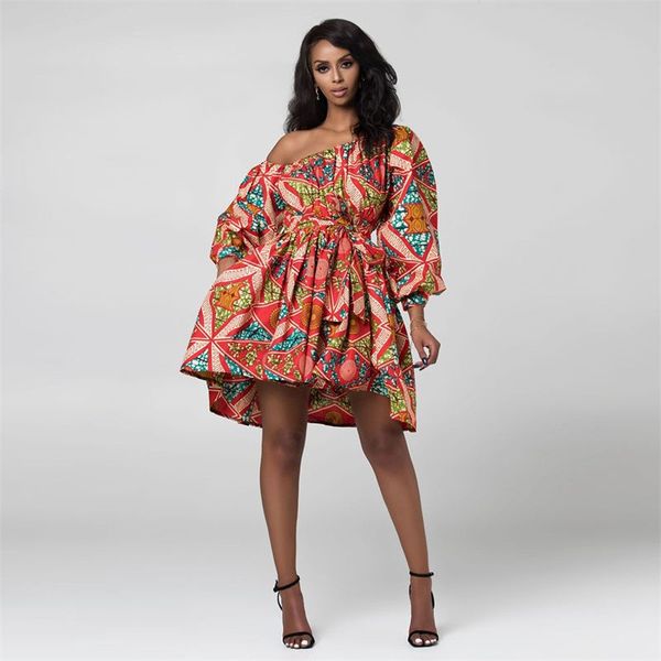 2020 new party traditional dresses women print off shoulder bandage bow dress african clothes dress vestidos, Black;gray
2020 new party traditional dresses women print off shoulder bandage bow dress african clothes dress vestidos, Black;gray