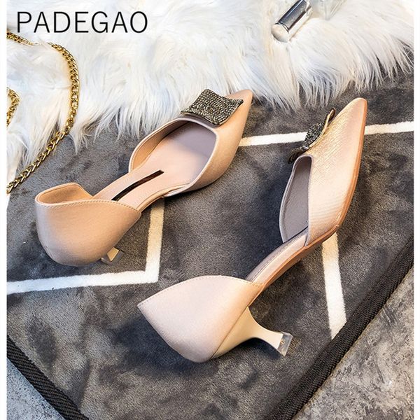 high heel 2020 women sandals pink buckle bling heels sandals silk casual fashion woman, Black
high heel 2020 women sandals pink buckle bling heels sandals silk casual fashion woman, Black