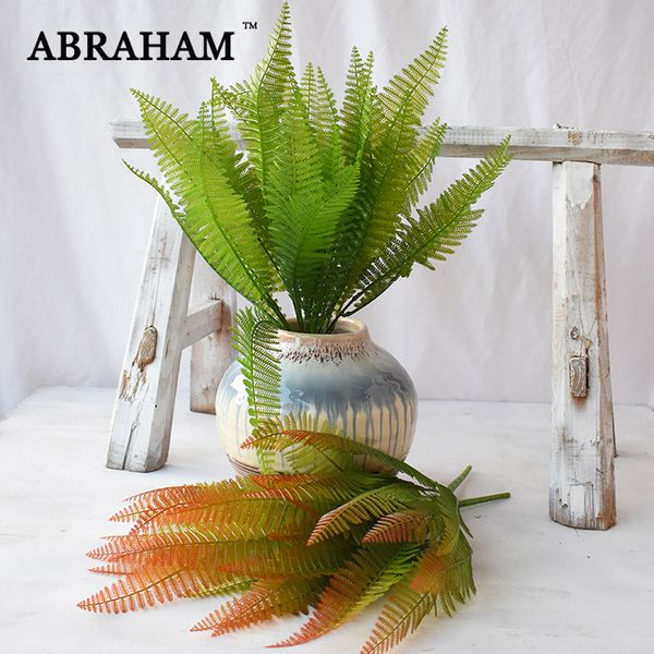 45cm 7fork fake tropical palm bouquet artificial plastic fern grass real touch green plant pine branch for home christmas decor
45cm 7fork fake tropical palm bouquet artificial plastic fern grass real touch green plant pine branch for home christmas decor