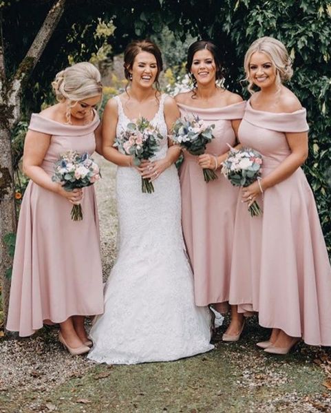 2019 elegant bateau neck satin high low bridesmaid dresses a line wedding guest party maid of honor dresses bm0386, White;pink
2019 elegant bateau neck satin high low bridesmaid dresses a line wedding guest party maid of honor dresses bm0386, White;pink