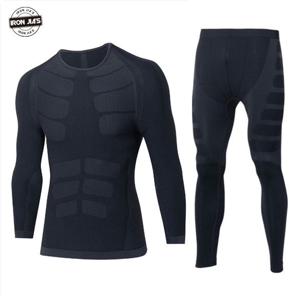 iron jia's motorcycle thermal underwear set outdoor sport motorcycle skiing winter warm base layers tight long johns & pants, Black;blue
iron jia's motorcycle thermal underwear set outdoor sport motorcycle skiing winter warm base layers tight long johns & pants, Black;blue