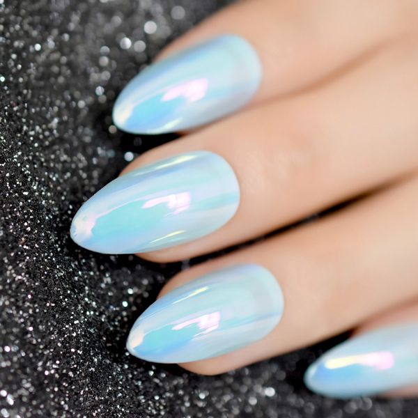 magic chrome holo blue green oval fake stiletto nails tips reflection mirror false nail almond wear fake nails, Red;gold
magic chrome holo blue green oval fake stiletto nails tips reflection mirror false nail almond wear fake nails, Red;gold