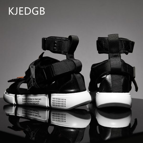 kjedgb new 2019 fashion summer mens shoes gladiator sandals designers platform comfortable beach sandals male canvas men, Black
kjedgb new 2019 fashion summer mens shoes gladiator sandals designers platform comfortable beach sandals male canvas men, Black