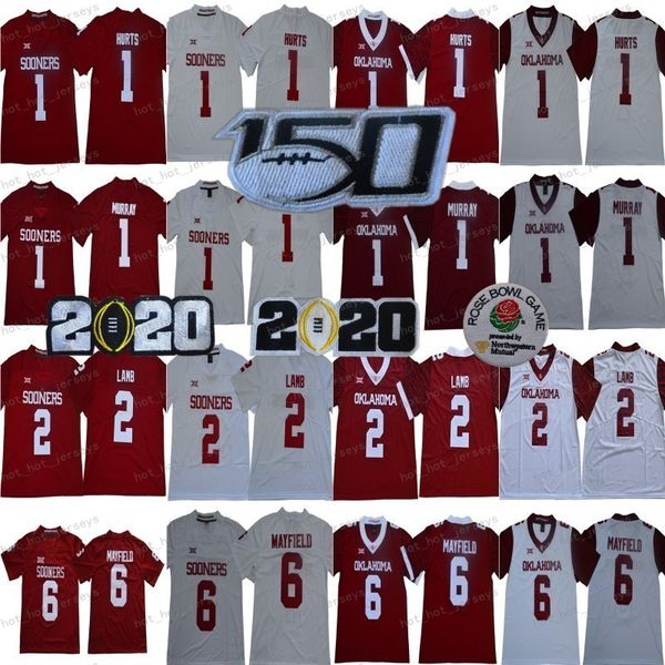 ncaa oklahoma sooners college 2 ceedee lamb 1 kyler murray 6 baker mayfield 1 jalen hurts men kids 2020 peach bowl 150th football jerseys, Black
ncaa oklahoma sooners college 2 ceedee lamb 1 kyler murray 6 baker mayfield 1 jalen hurts men kids 2020 peach bowl 150th football jerseys, Black