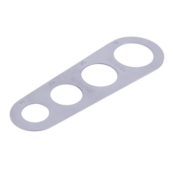 new stainless steel pasta spaghetti measurer measure tool kitchen gadget durable other kitchen tools
new stainless steel pasta spaghetti measurer measure tool kitchen gadget durable other kitchen tools