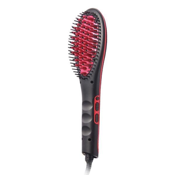 uuf-6242 lcd straight brush alisadora fast electric straightener ceramic hair straightening comb flat iron perfect styler, Black
uuf-6242 lcd straight brush alisadora fast electric straightener ceramic hair straightening comb flat iron perfect styler, Black