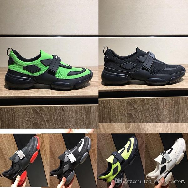 2019 cloudbust luxury sneaker men low casual shoes flat sneaker praada green white black red yellow brand comfortable breathable shoes
2019 cloudbust luxury sneaker men low casual shoes flat sneaker praada green white black red yellow brand comfortable breathable shoes