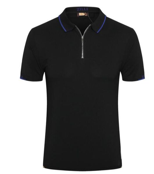 zipper t-shirt british spell tide short-sleeved embroidery new lapel 2019 zilli summer fashion leather leather eaecq, Black
zipper t-shirt british spell tide short-sleeved embroidery new lapel 2019 zilli summer fashion leather leather eaecq, Black