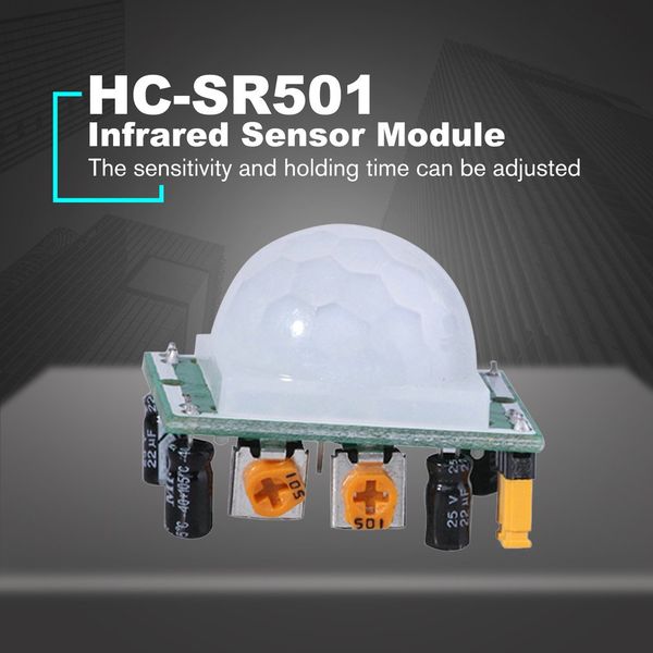 hc-sr501 adjust pyroelectric ir pir infrared reflective motion body sensor module board human detection diy new
hc-sr501 adjust pyroelectric ir pir infrared reflective motion body sensor module board human detection diy new