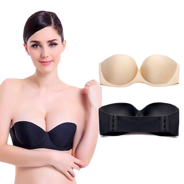 women magic push up bra strapless women's bras underwired 1/2 cup back band dress wedding backless invisible bras, Red;black
women magic push up bra strapless women's bras underwired 1/2 cup back band dress wedding backless invisible bras, Red;black