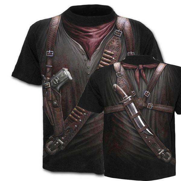 e-baihui 3d cowboy printed men's t-shirt denim fashion short sleeve t-shirts casual cowboy tee t-21, White;black
e-baihui 3d cowboy printed men's t-shirt denim fashion short sleeve t-shirts casual cowboy tee t-21, White;black
